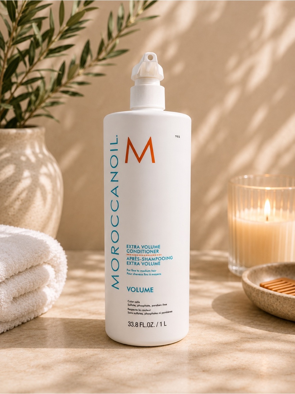 Moroccanoil Extra Volume Conditioner 1L Salon Size | New